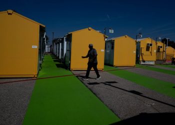 Tiny house villages are increasingly responding to the homeless crisis in America’s fast-growing cities